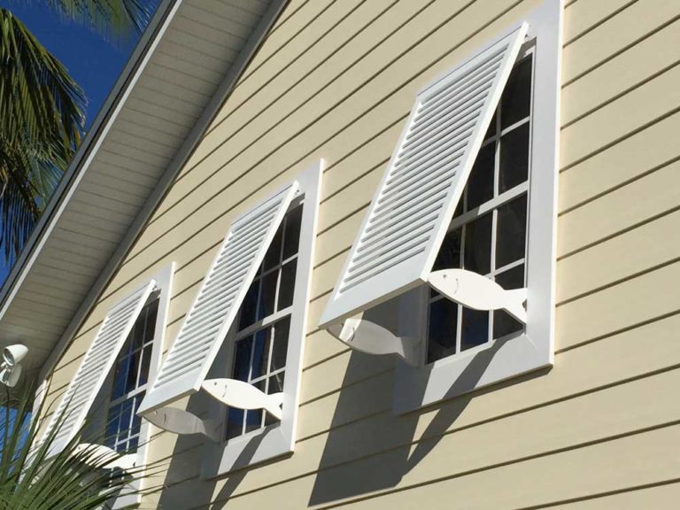 Exterior Shutters in Key West and Southern Florida