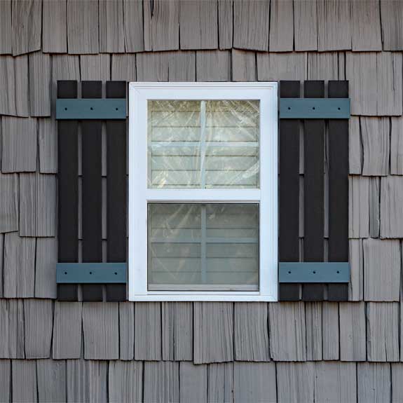 Board & Batten Vinyl Shutters - Affordable Exterior Window Shutters